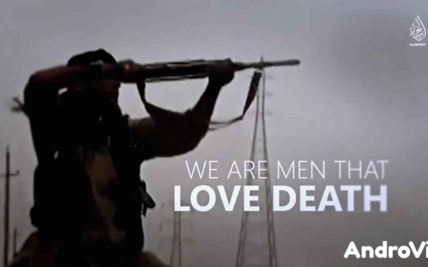 « Nous sommes des hommes qui aiment la mort », clame une vidéo de propagande de l’EI visant les locuteurs anglophones (capture d’écran)