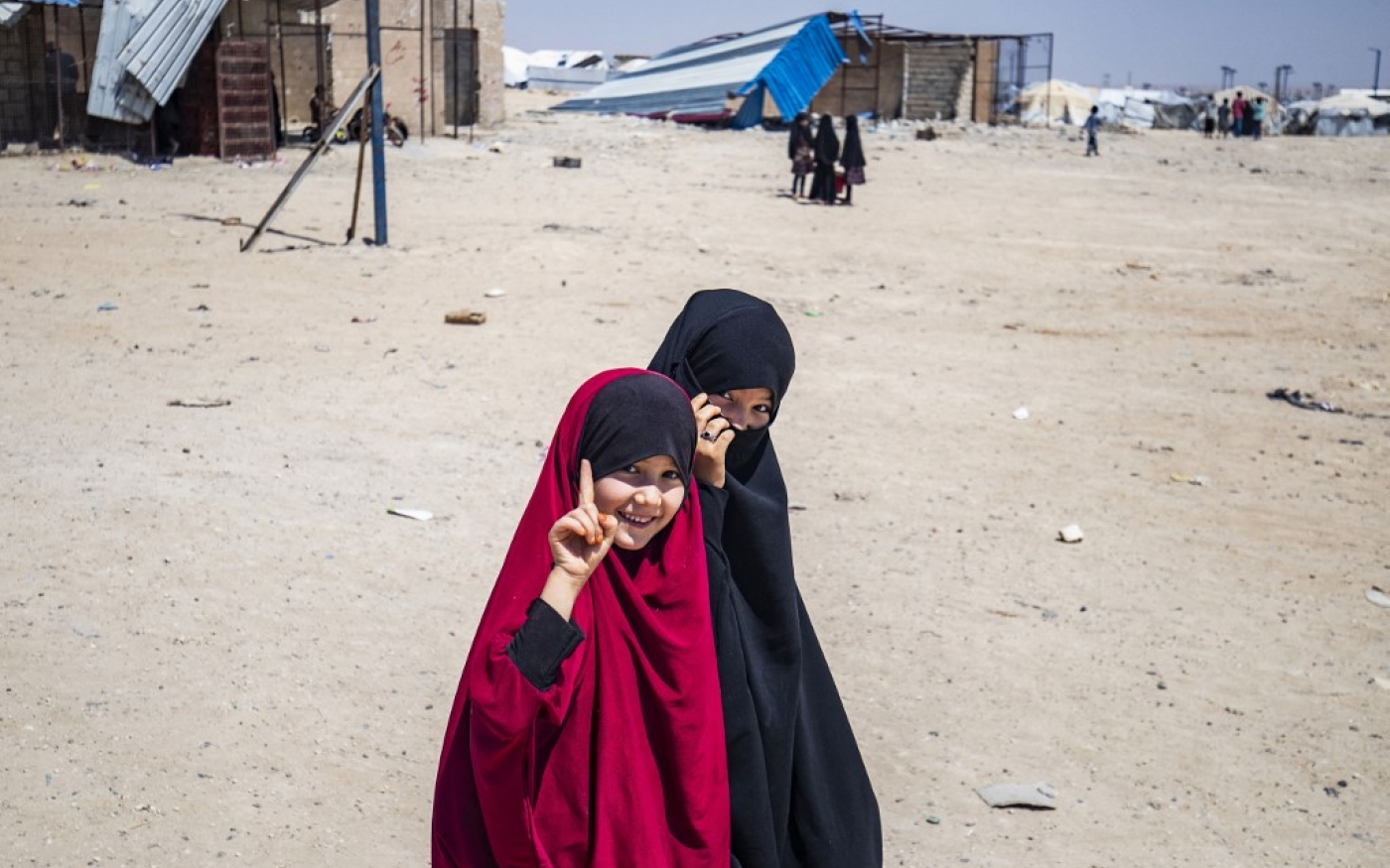 « Vivre et grandir à al-Hol est asphyxiant pour les enfants », commente Kathryn Achilles de l’ONG Save the Children (AFP/Delil Souleiman)