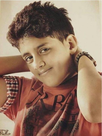 A photo of Murtaja Qureiris from when he was 13-years old (ESOHR)