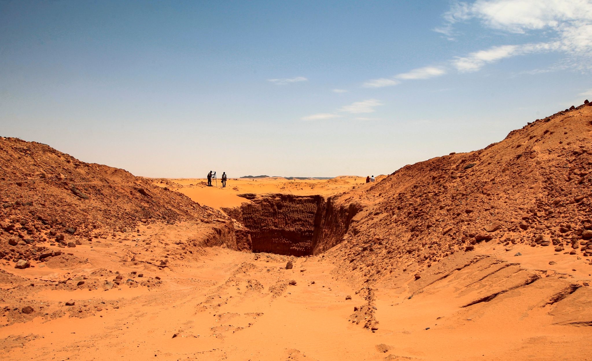 Site millénaire de Jabal Maragha dans le désert de Bayouda, au nord du Soudan