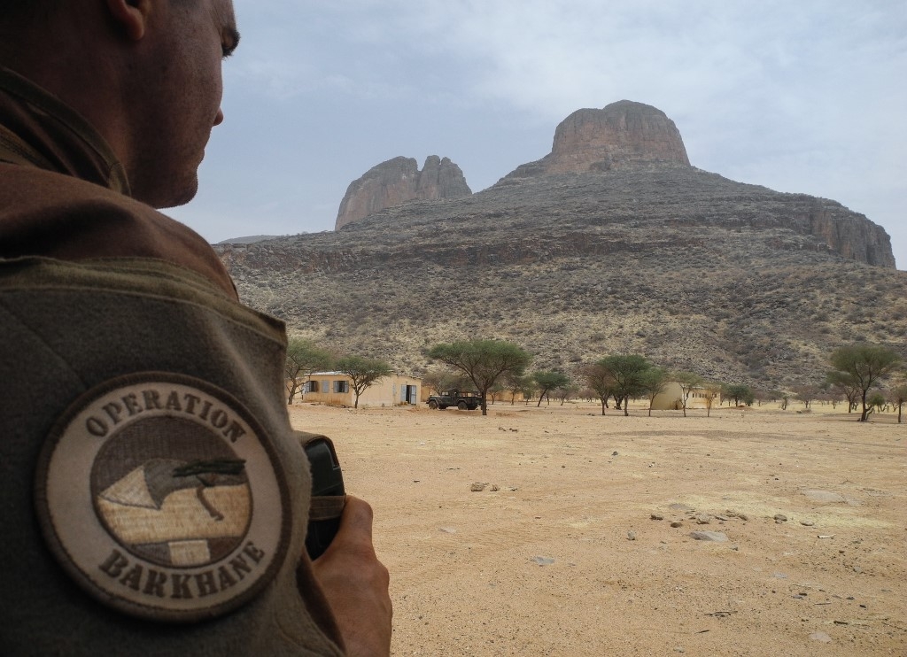 Un soldat français de la force Barkhane, au nord du Mali, en mars 2019 (AFP)