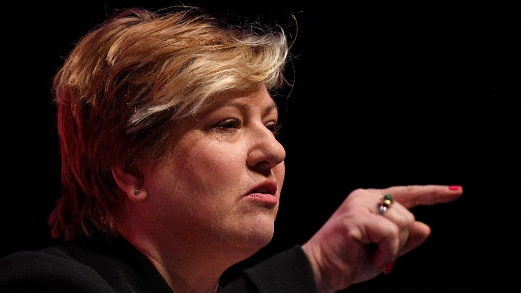 Emily Thornberry MP as shadow attorney general in 2022 (AFP)