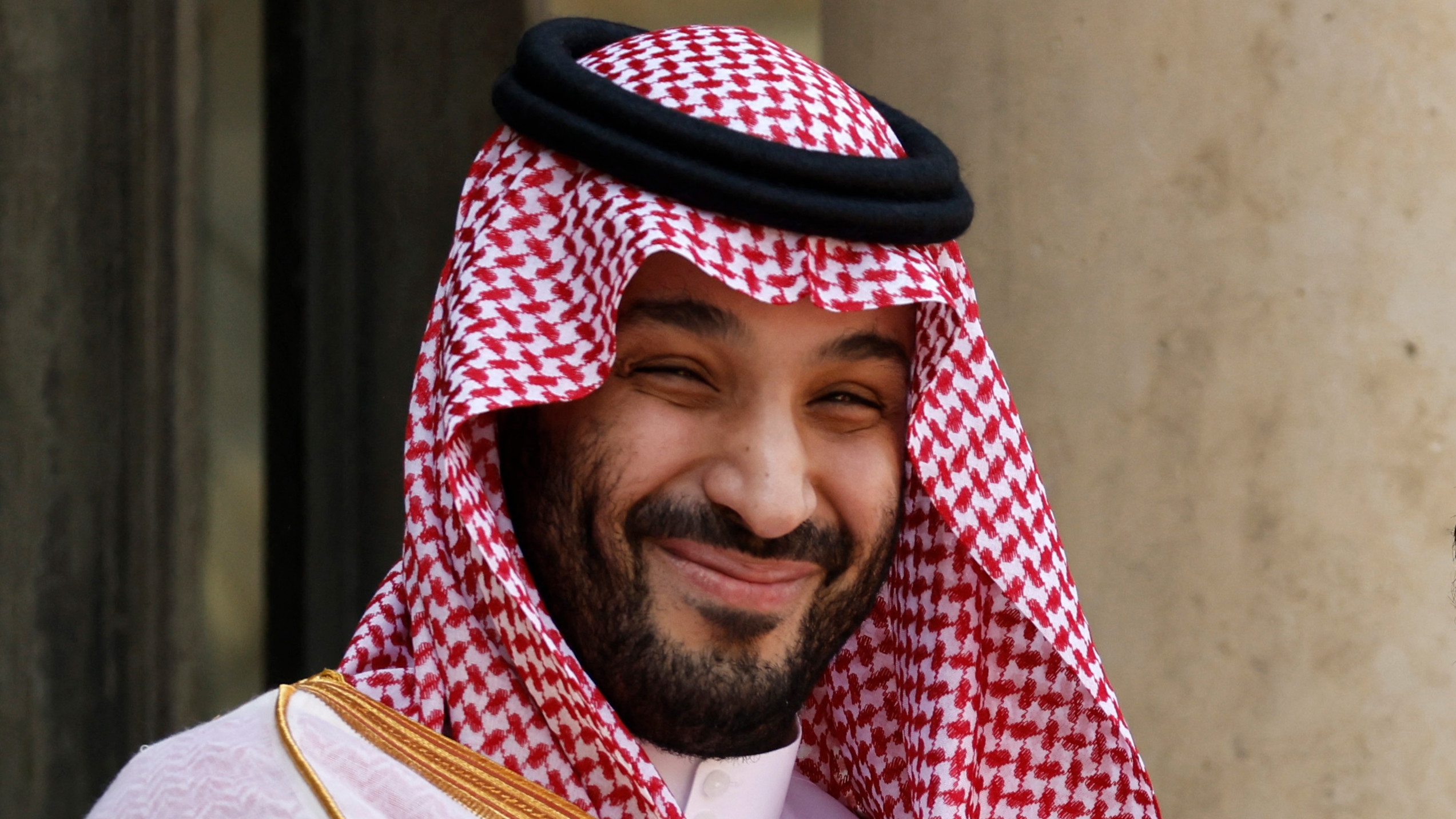 Saudi Crown Prince Mohammed bin Salman pictured during a visit to Paris on 16 June 2023 (AFP)