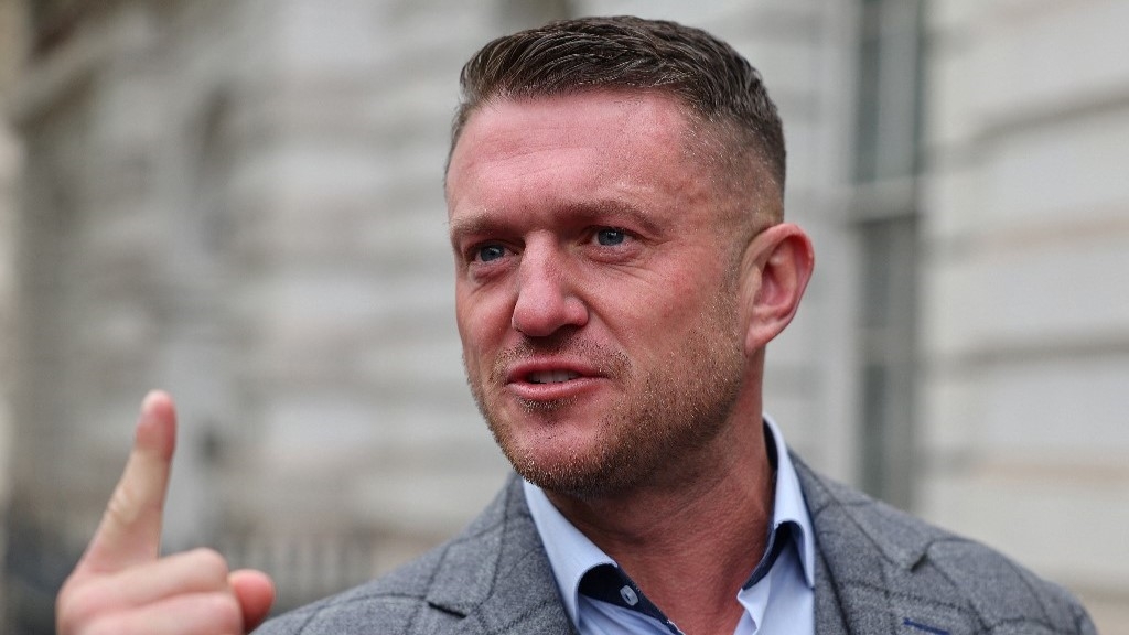 Far-right activist Tommy Robinson (AFP)