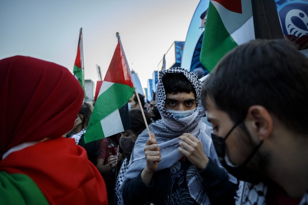 Palestine solidarity protest, Toronto