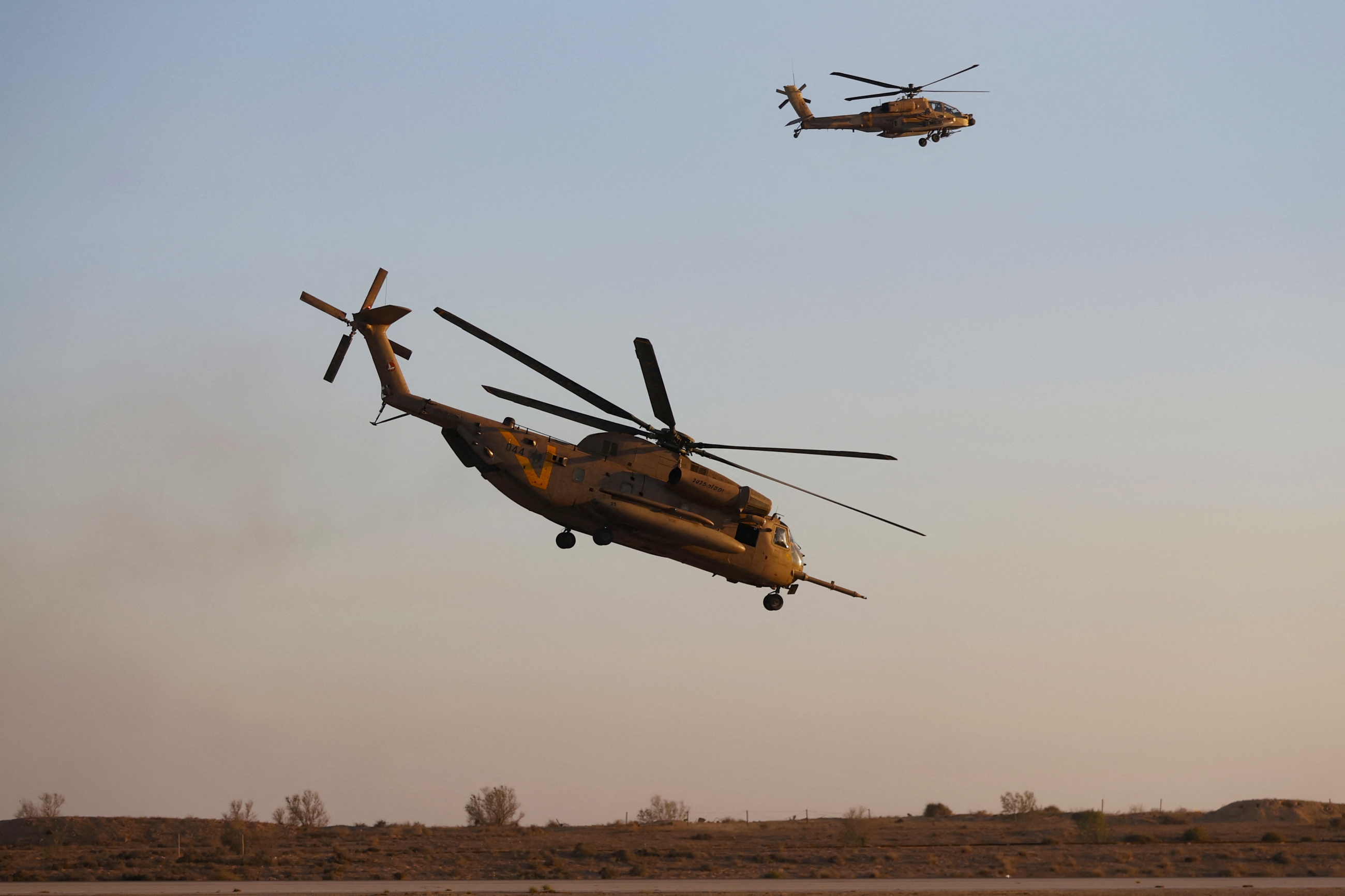 Israeli Sikorsky CH-53 Yasur 2025 helicopters