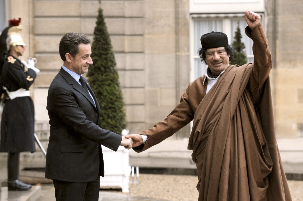 Amesys avait reconnu que le contrat avait été signé dans un contexte de « rapprochement diplomatique » avec la Libye sous la présidence de Nicolas Sarkozy (AFP/Eric Feferberg)