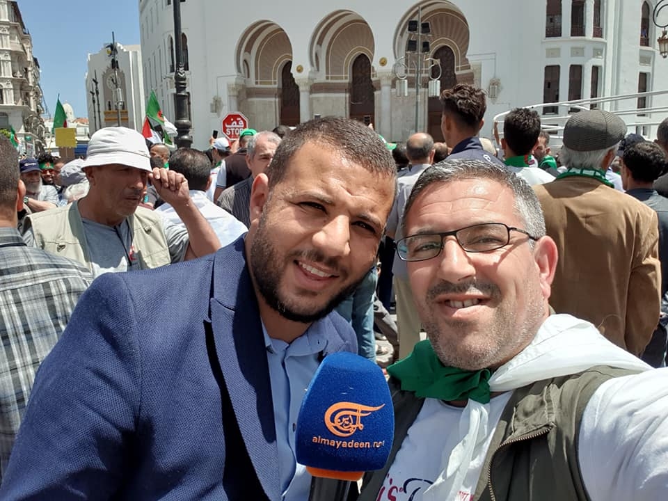 Sofiane Merakchi, journaliste algérien, mis en détention le 26 septembre 2019