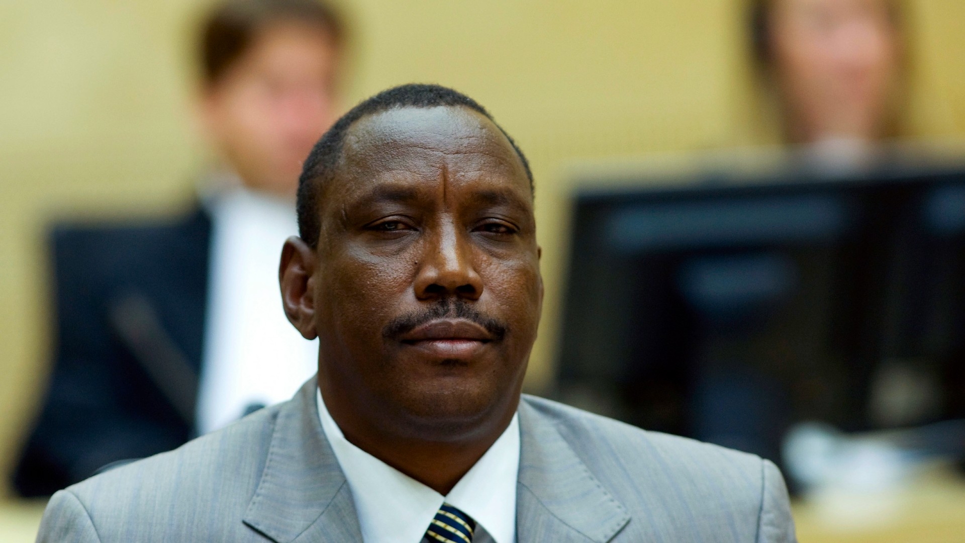 Bahar Idriss Abu Garda sits in the courtroom of the International Criminal Court in The Hague 19 October, 2009 (Reuters/Evert-Jan Daniels)