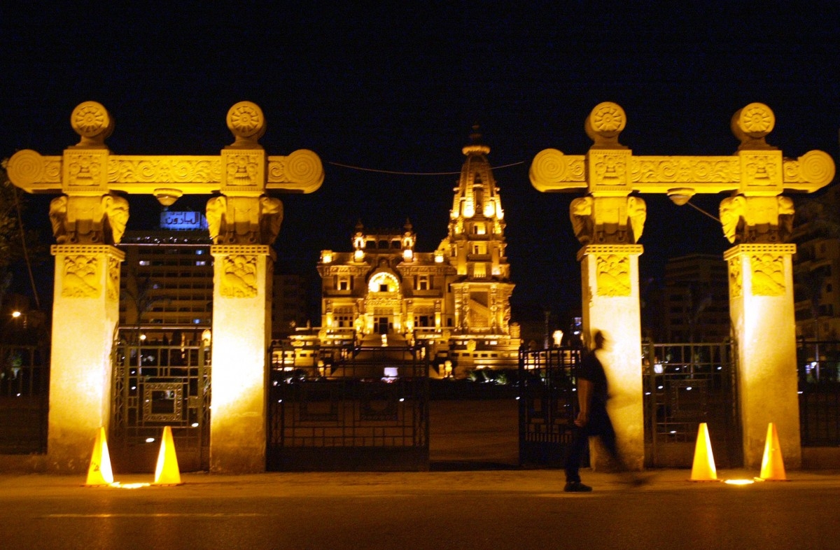 En 2005, le palais a été baigné de lumière dans le cadre des célébrations du centenaire marquant la fondation d’Héliopolis (AFP)