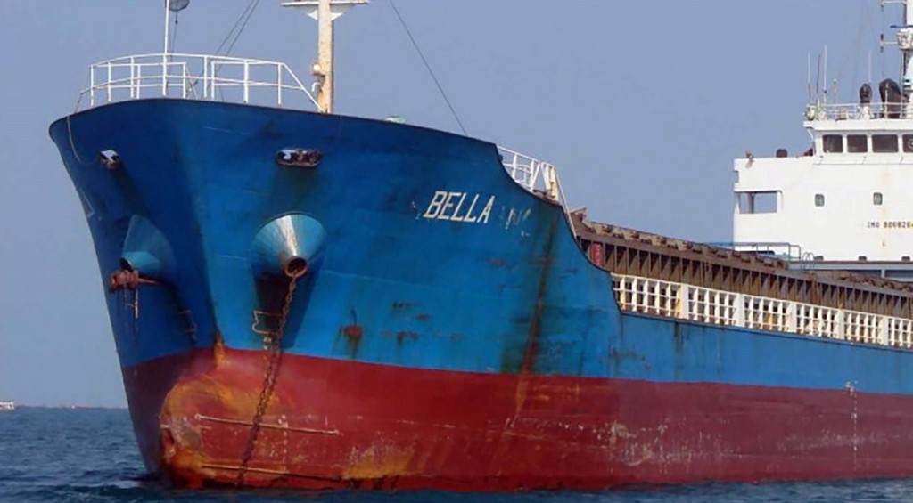 The Bella oil tanker 