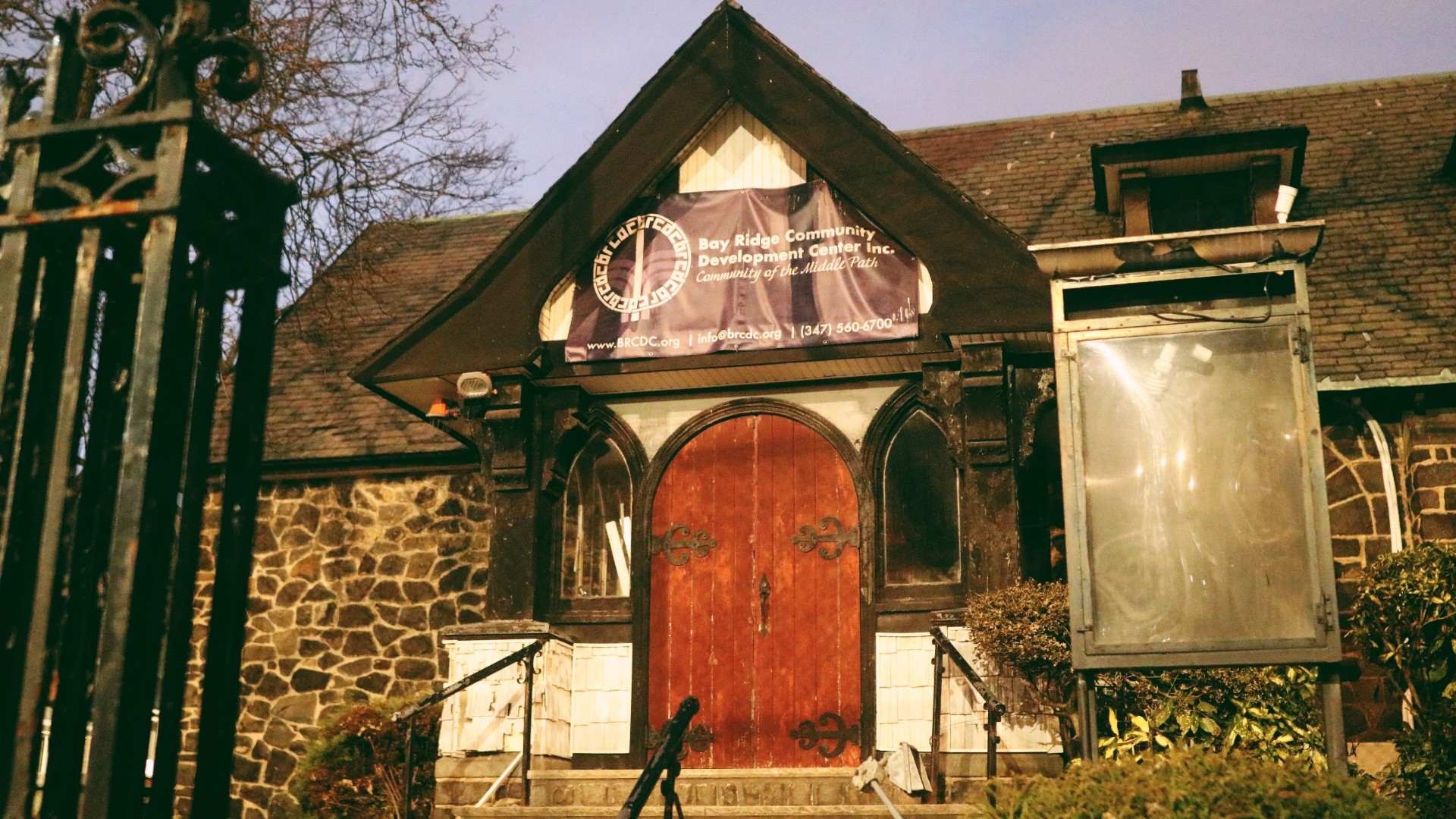 An abandoned church was converted into a Muslim community centre.
