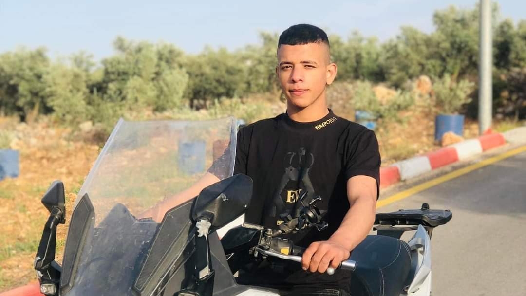 Hamza al-Ashkar, 17, killed during an Israeli raid on Nablus, a city north of the occupied West Bank (Screengrab)