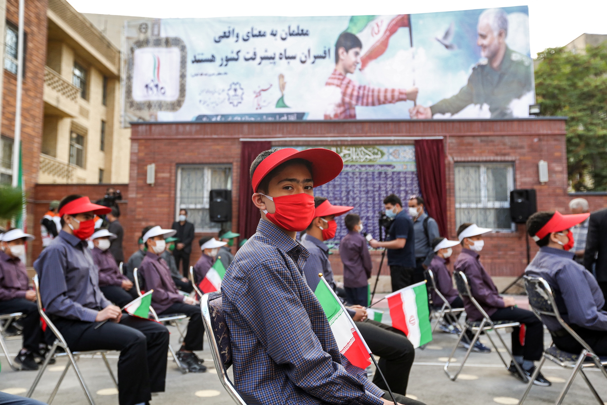 Iran schools reopening AFP