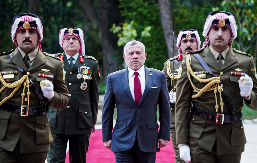 Le roi Abdallah II, qui règne sur la Jordanie depuis plus de vingt ans, s’est constitué un empire immobilier de luxe international qui comprend quatorze propriétés (AFP/photo d’archives)