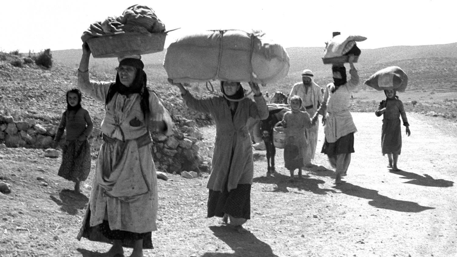 Des Palestiniens ont été contraints de quitter leur foyer pendant la Nakba (Creative Commons)