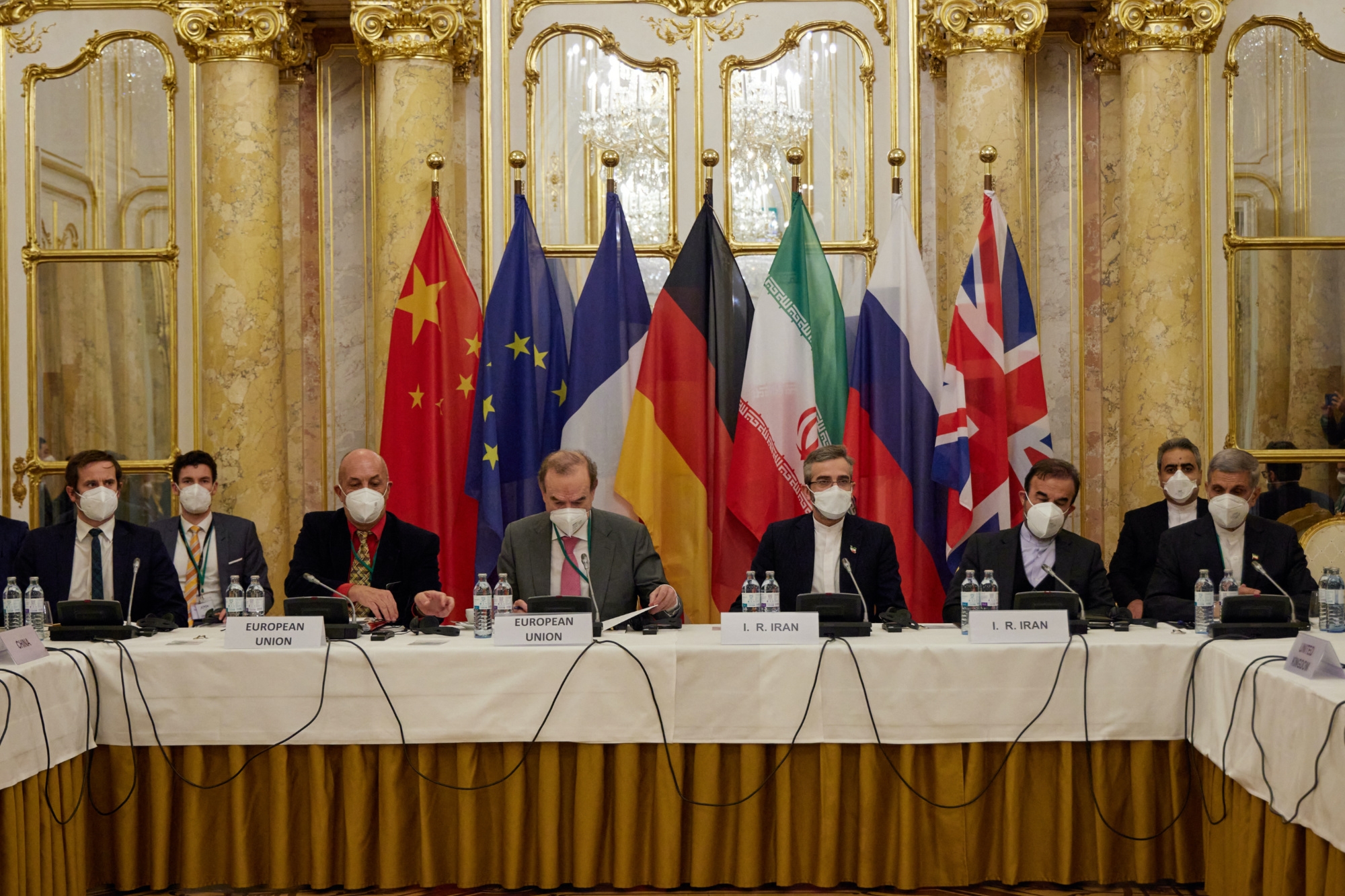 The talks in Vienna are aimed at a potential revival of the 2015 nuclear agreement between Iran and Western powers (AFP)