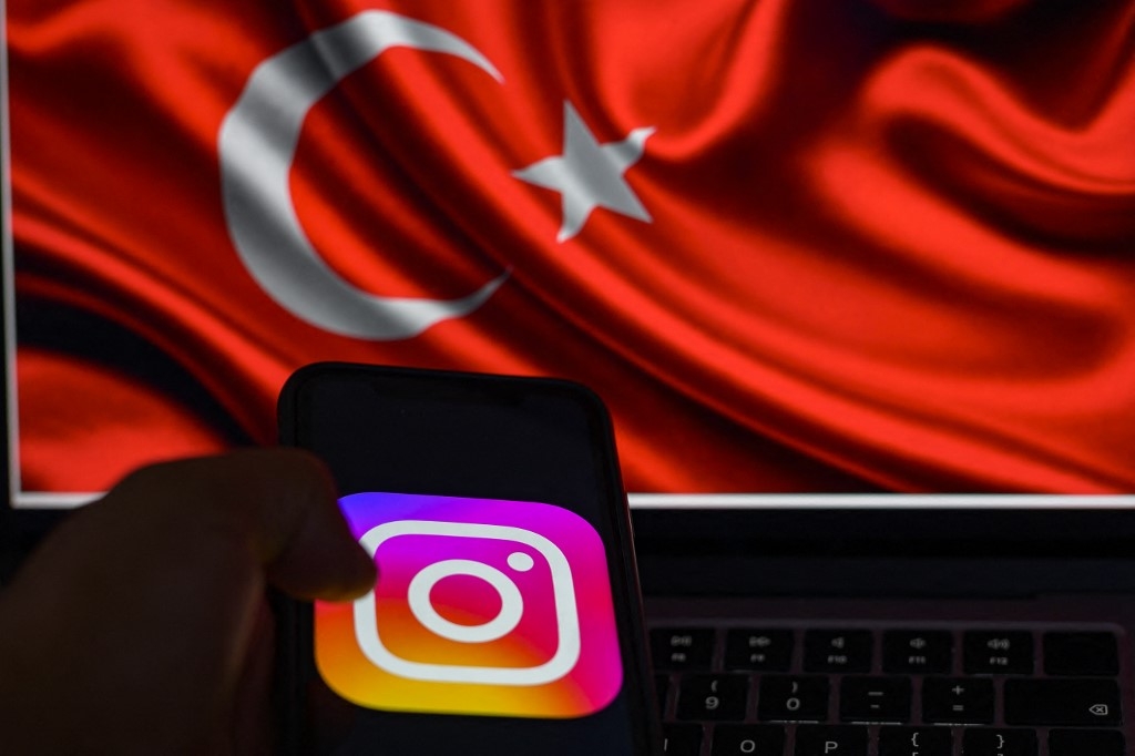 The Turkish presidency's director of communications Fahrettin Altun had earlier condemned Instagram for censorship (AFP/Yasin Akguk)