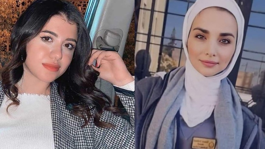 Naiyera Ashraf (L) and Iman Ershid (R) were killed on their university campuses within days of each other (Screengrab/ Twitter)