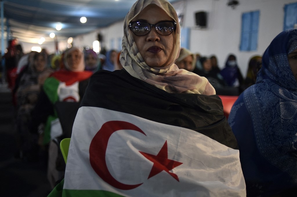 Pour de nombreux Algériens, une reconnaissance de la souveraineté marocaine sur le territoire du Sahara occidental « ne peut être que le résultat d’un référendum d’autodétermination » (AFP/Ryad Kramdi)