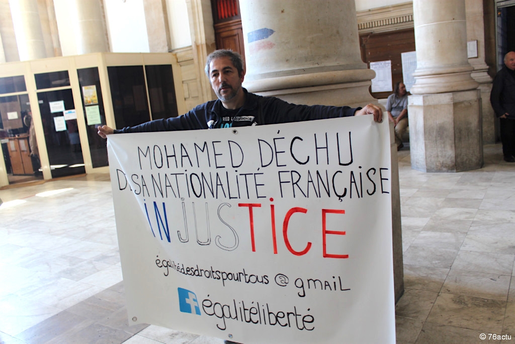 Après plus de dix ans de combat, Mohamed Zeggai, qui n’a jamais mis les pieds en Algérie, se dit « défrancisé » (avec l’aimable autorisation de Mohamed Zeggai)    