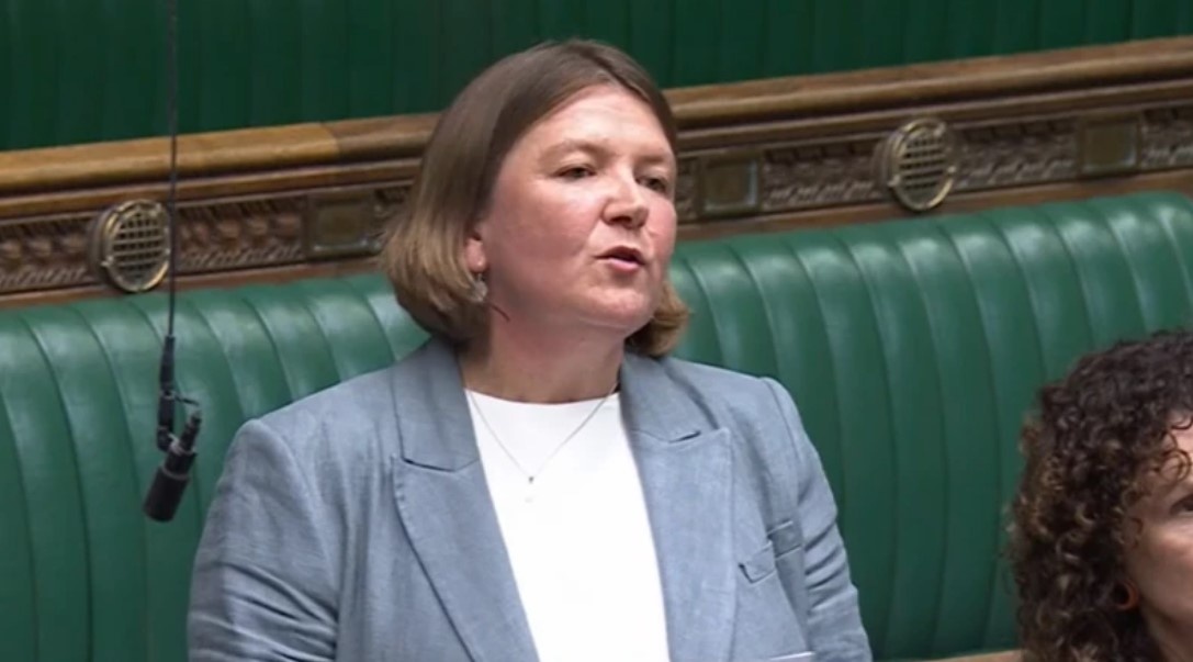 Green Party MP Ellie Chowns in the House of Commons