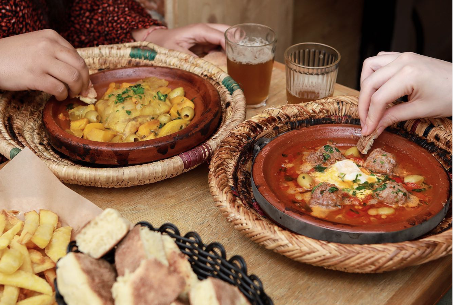 Dégustation à la cantine Gamila, restaurant marocain présent dans trois arrondissements parisien (Instagram) 
