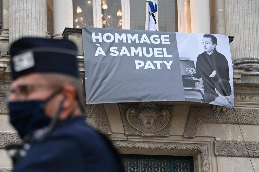 L’odieux assassinat de Samuel Paty est instrumentalisé pour s’attaquer à des élèves musulmanes, déplore le Conseil français du culte musulman (Afp/Pascal Guyot)