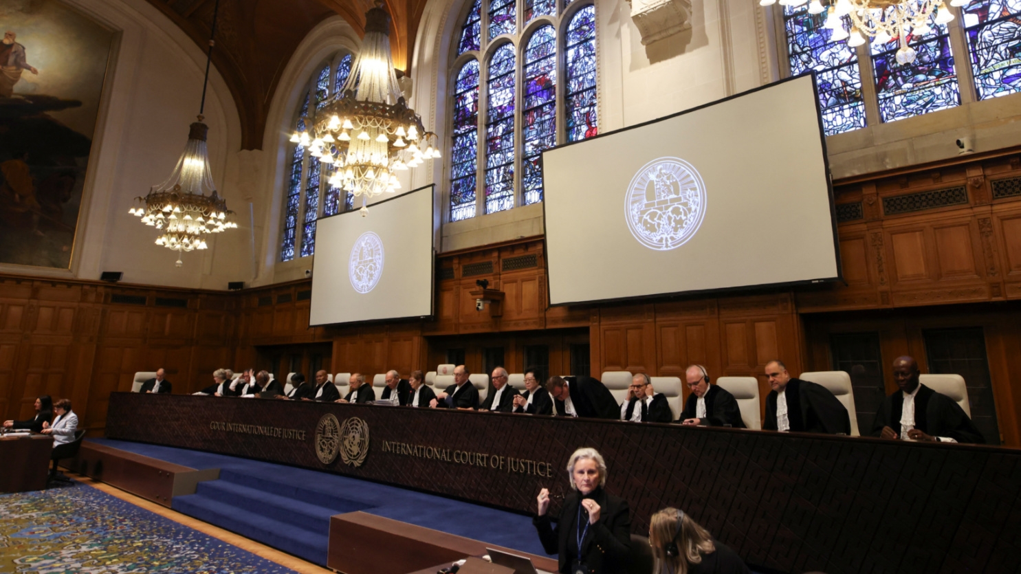 Judges at the ICJ hear a request for emergency measures by South Africa