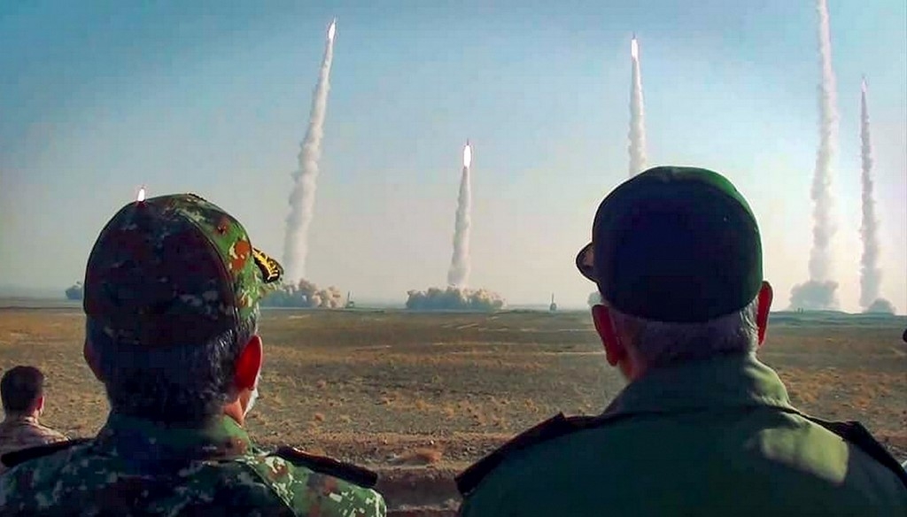 On 16 January, Tehran conducted a missile test in central Iran