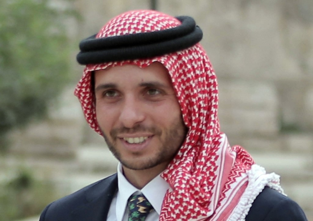 Jordan's Prince Hamzah said he was being held under house arrest.