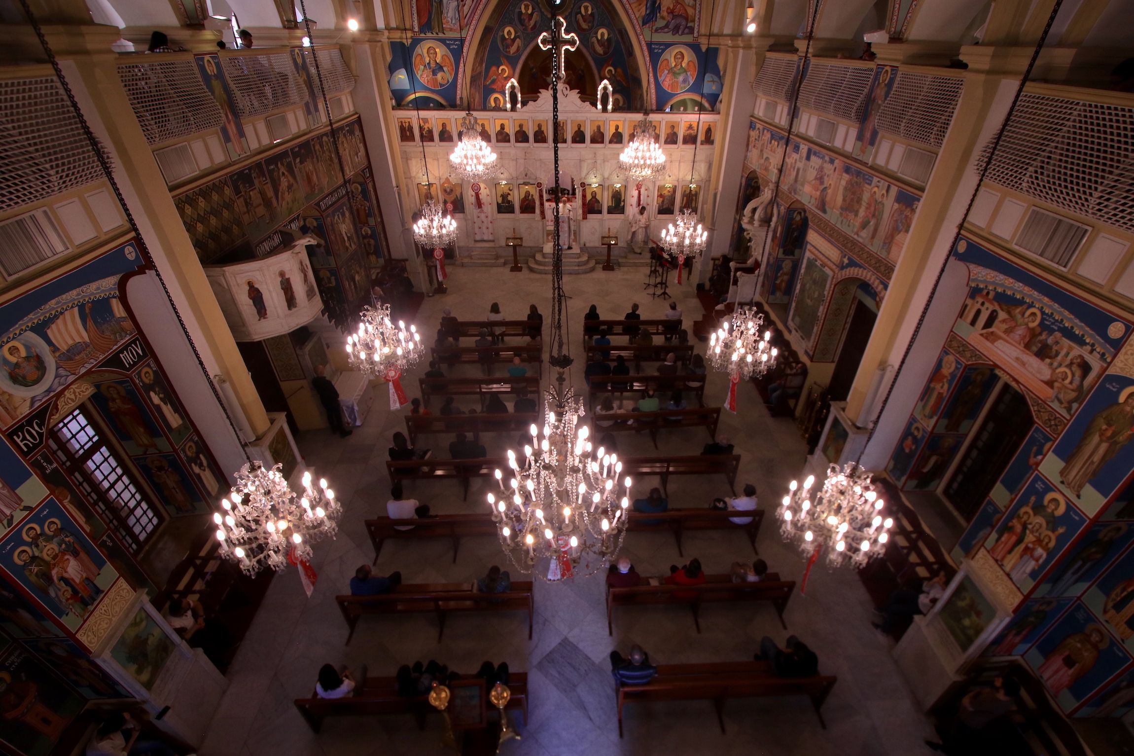 Beirut Greek Orthodox Church Sunday Mass