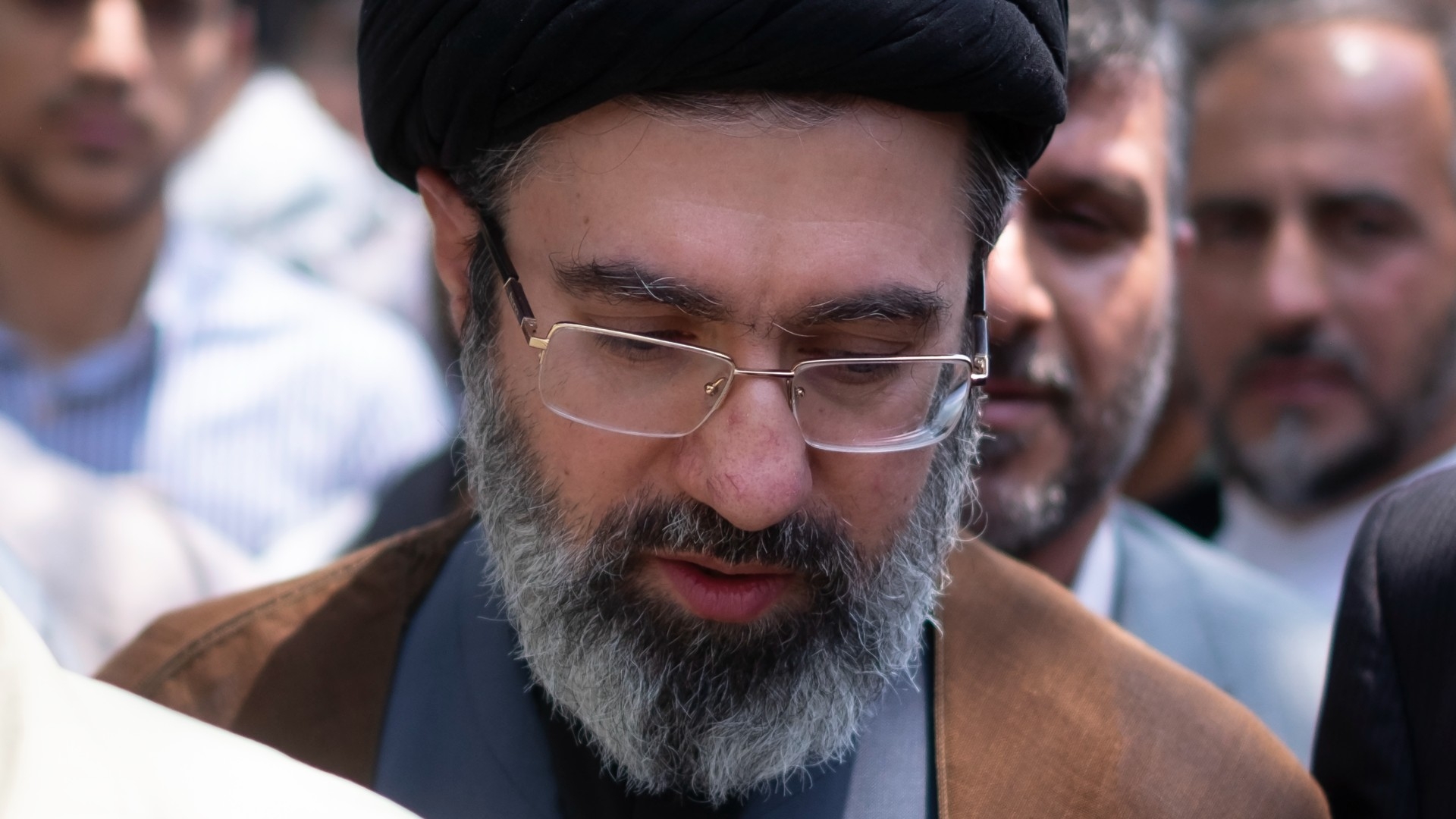 Son of Iran’s Supreme Leader Ayatollah Ali Khamenei, Mojtaba Khamenei in 2019 (Reuters/Morteza Nikoubazl/NurPhoto)