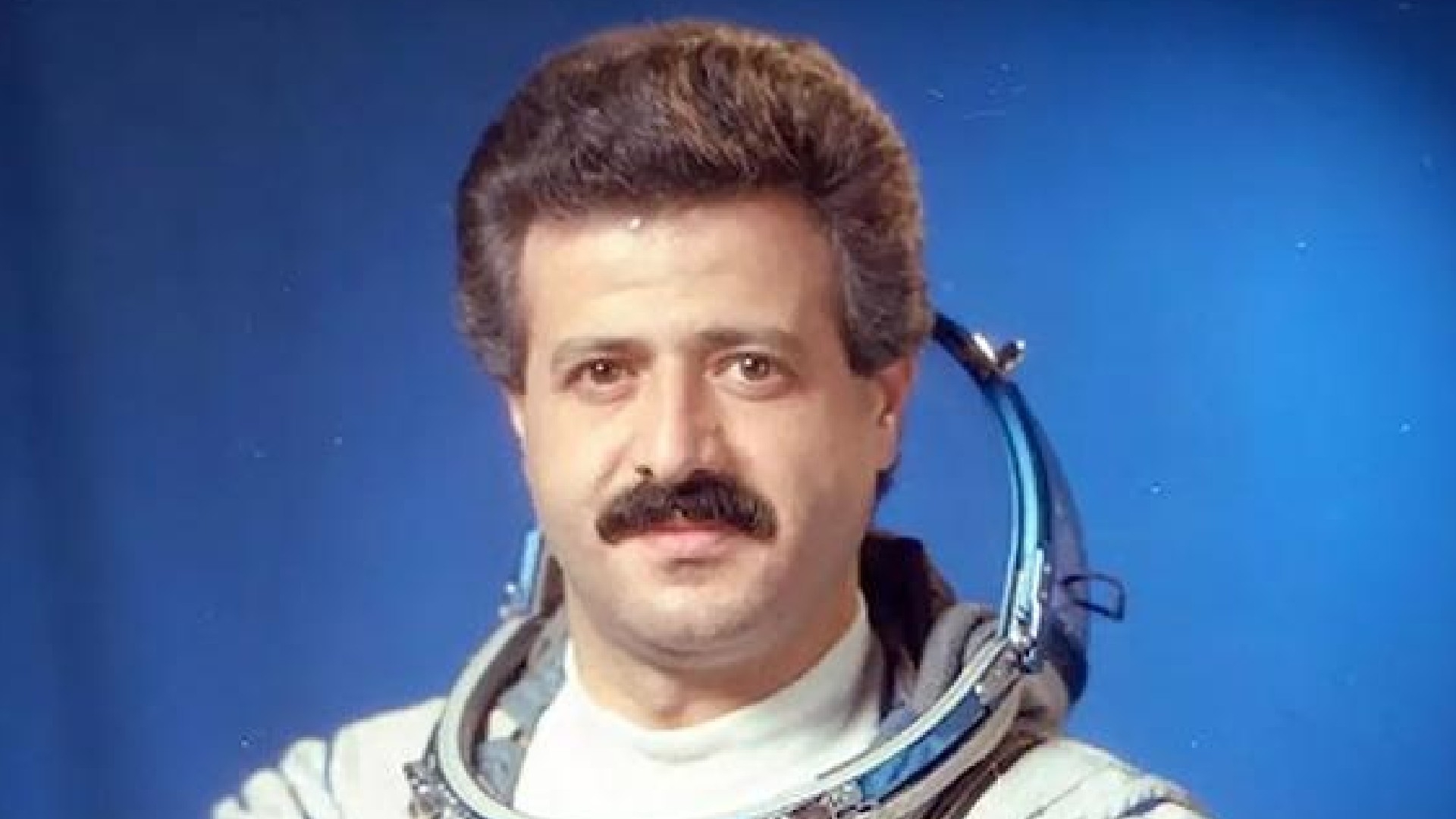Muhammed Fares became the second Arab to fly into space after joining the Soviet Union's Interkosmos programme in July 1987 (Social media)