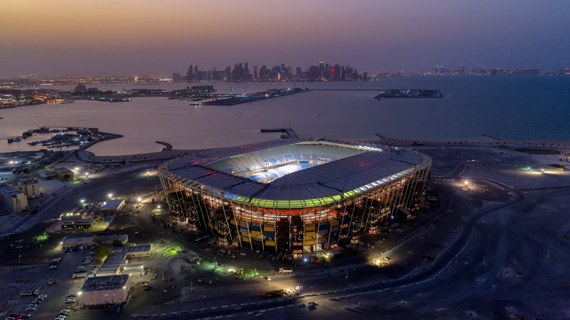 Stadium 974 is the first temporary stadium ever used at a World Cup (Courtesy Qatar 2022)