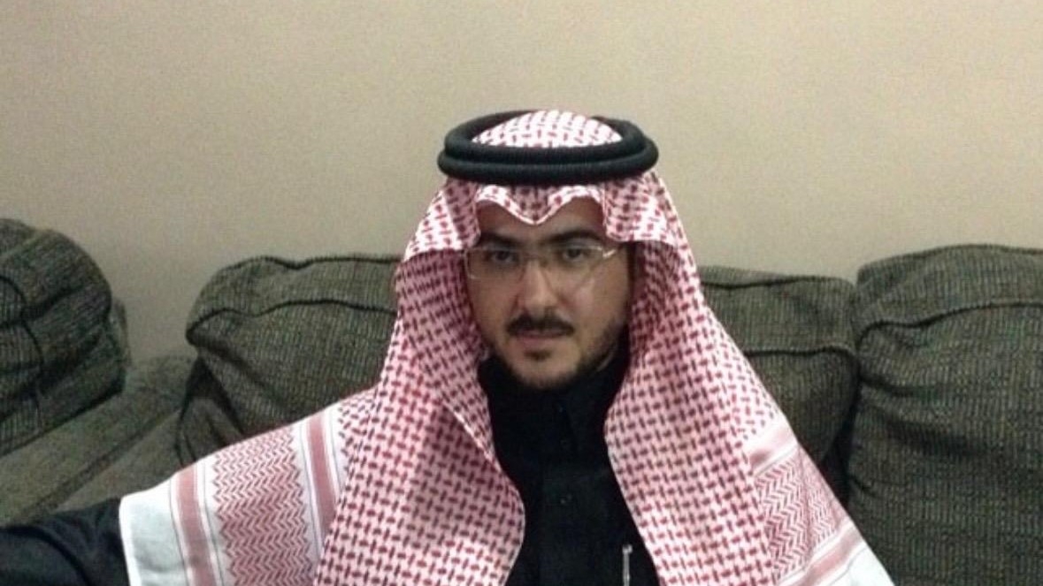 Saudi artist Mohamed al-Hazzaa, 48, has been in jail since February 2018 (Supplied)