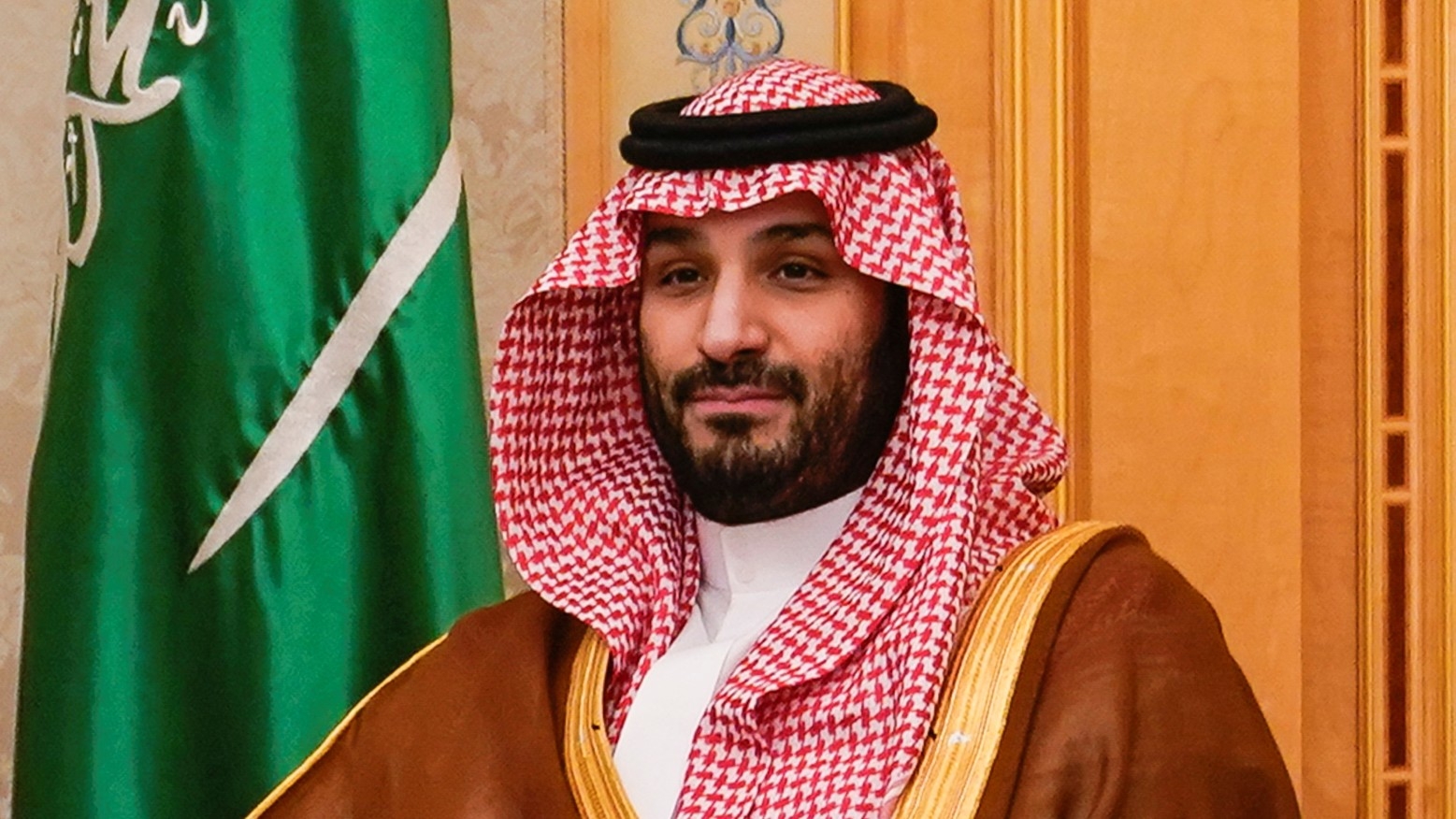 Saudi Crown Prince Mohammed bin Salman looks on as he meets U.S. Secretary of State Antony Blinken, in Riyadh, Saudi Arabia, 23 October 2024 (Reuters)