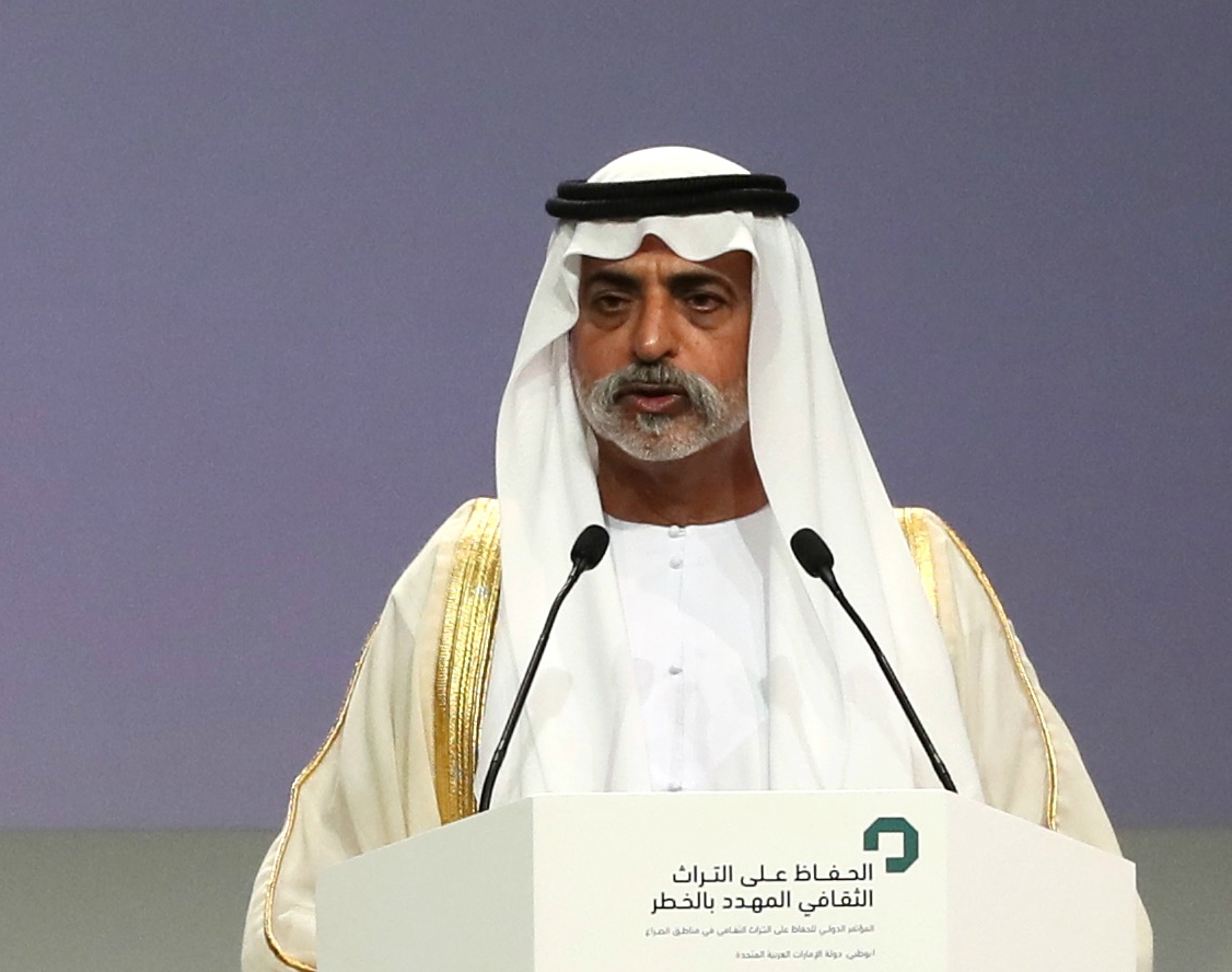 Le cheikh Nahyane ben Moubarak al-Nahyane dément ces accusations (AFP)