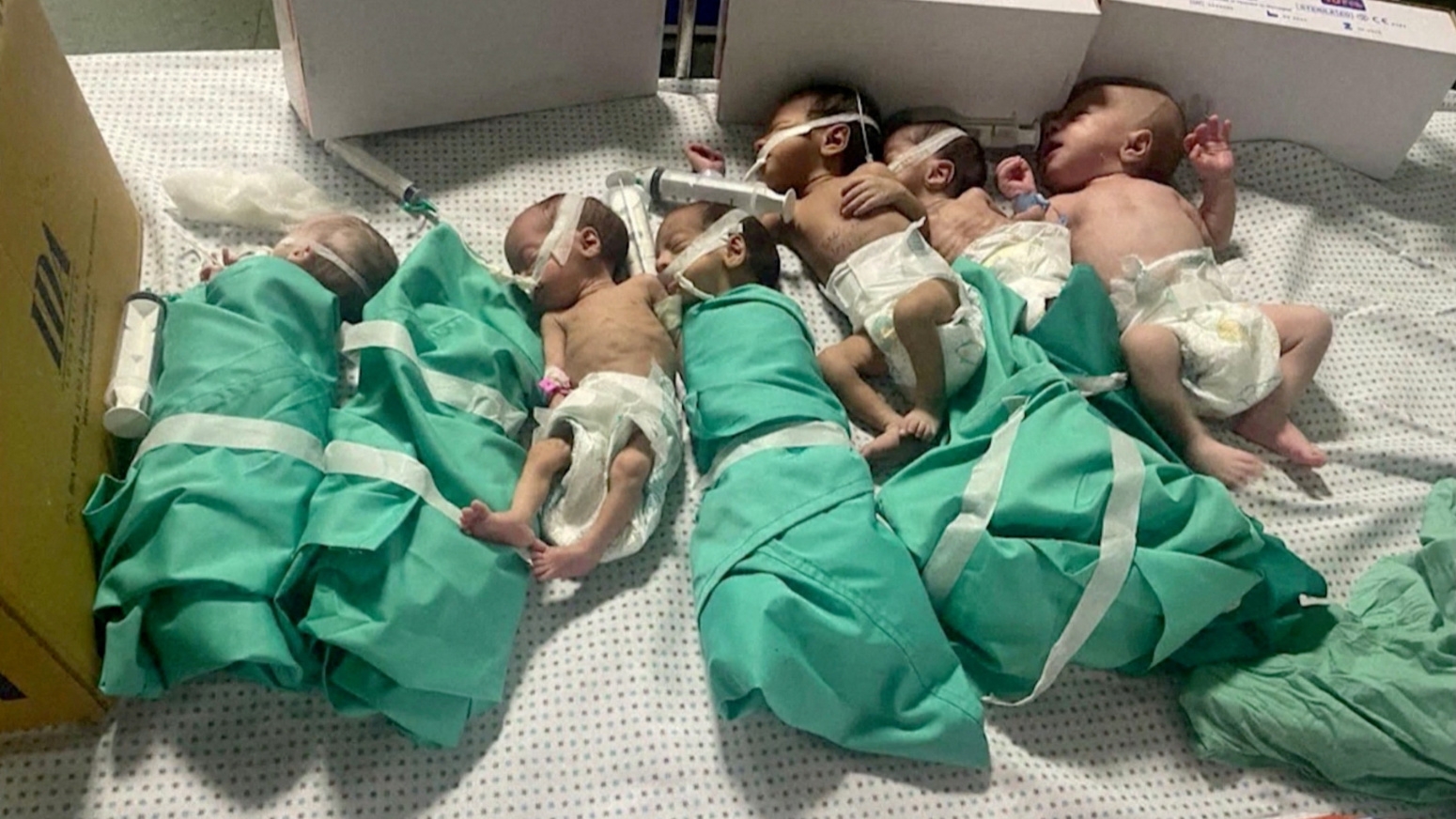 Babies taken off incubators in Gaza