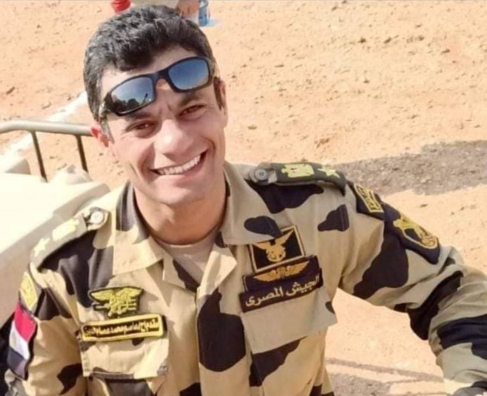 Lieutenant Colonel Assem Mohamed Essameldin, head of the 103rd Thunderbolt Battalion, killed in an IED attack (supplied)