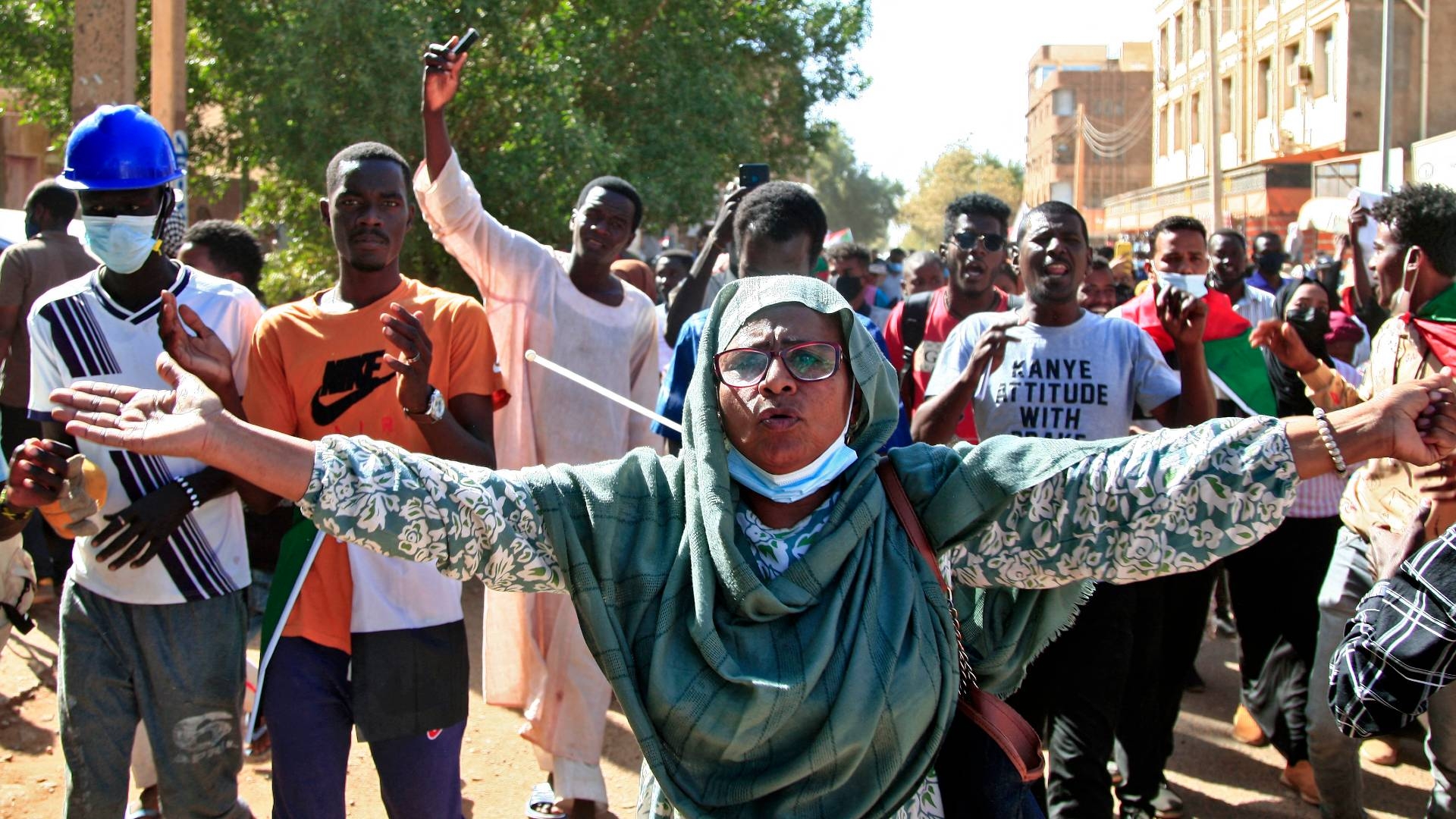 Thousands rallied in the capital Khartoum and its twin city of Omdurman on Monday.