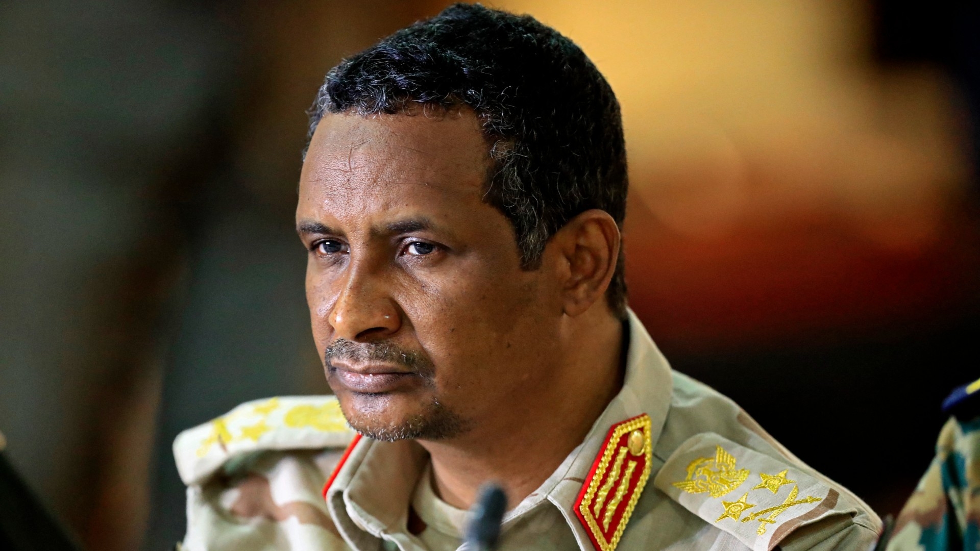 Sudan's paramilitary Rapid Support Forces leader, General Mohamed Hamdan Daglo (Hemedti), in the Sudanese capital Khartoum on 8 June 2022 (AFP)