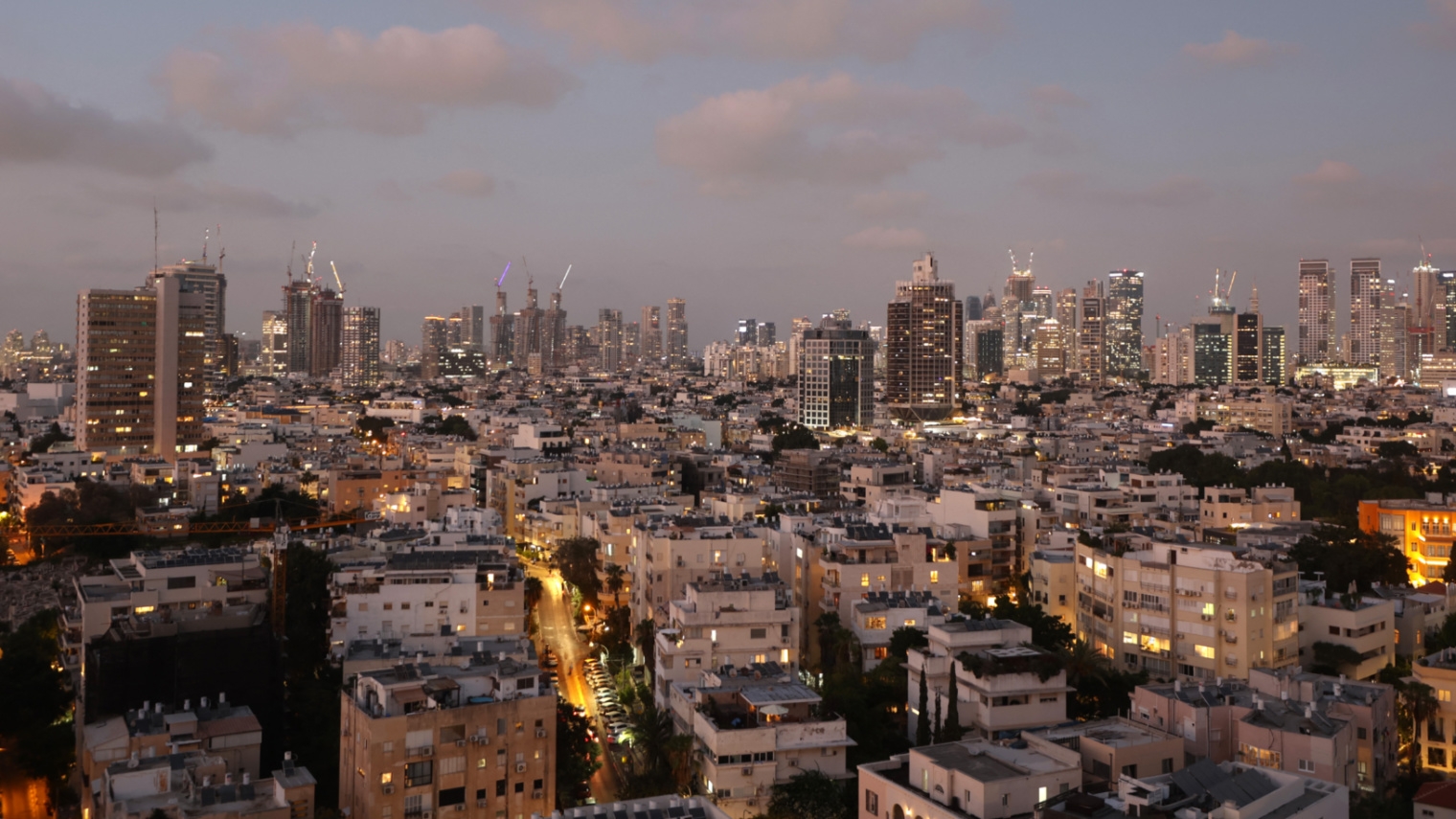 A general view of Tel Aviv, Israel on 12 August 2024 (Gil Cohen-Magen/AFP)