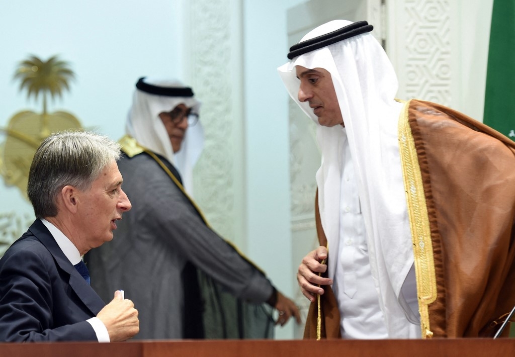 Hammond travelled to Saudi Arabia five times as chancellor between 2017 and 2019.