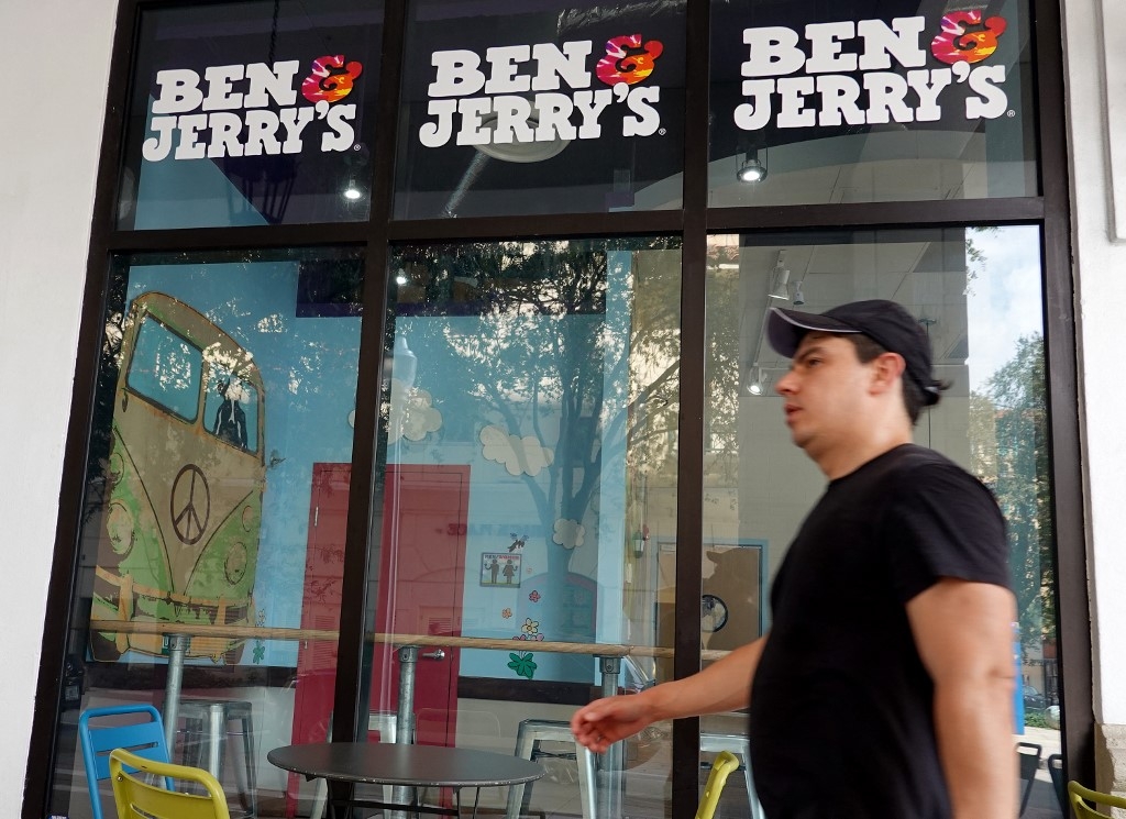 In July, the ice cream company announced plans to stop selling its products in Israeli settlements.
