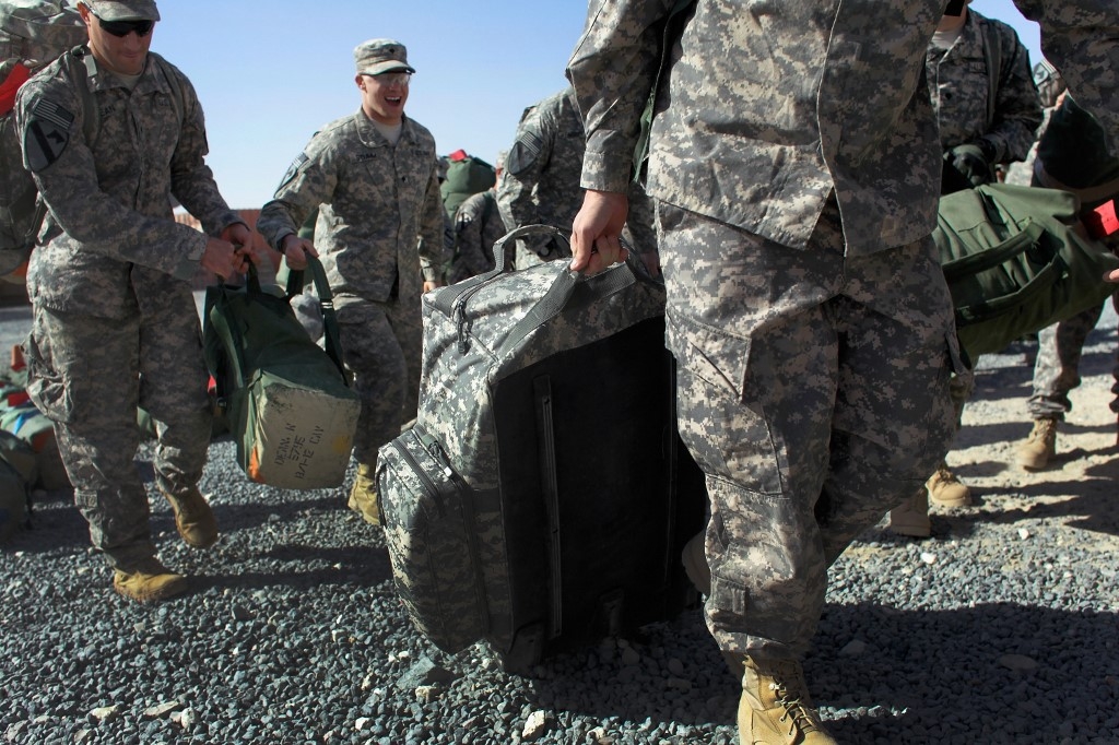 More than 13,000 American soldiers are station in numerous bases across Kuwait.