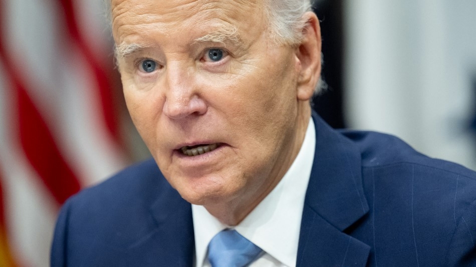 US President Joe Biden speaks at the White House on 1 October 2024 (Saul Loeb/AFP)