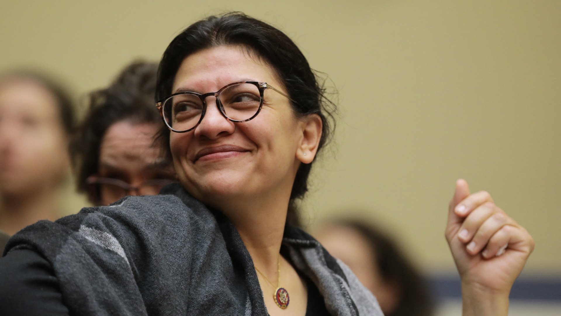 The letter is spearheaded by Palestinian-American Congresswoman Rashida Tlaib.