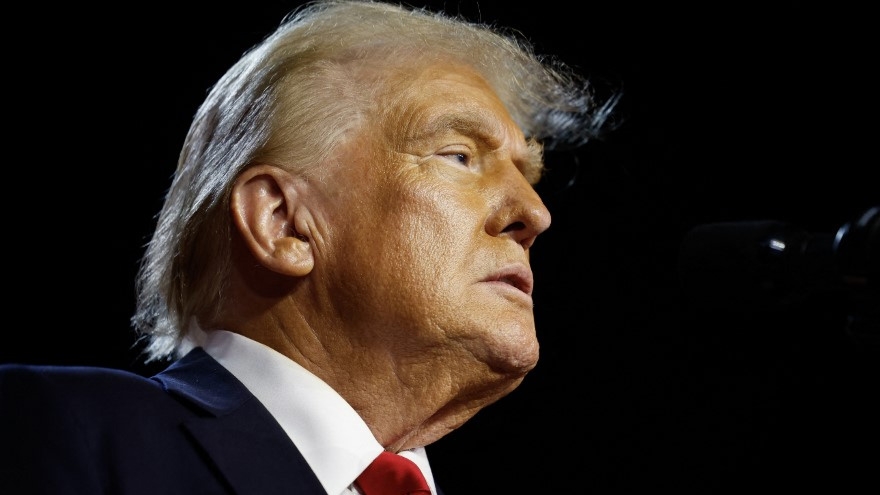 Former US President Donald Trump speaks during an election night event in Florida on 6 November 2024 (Chip Somodevilla/Getty Images/AFP)