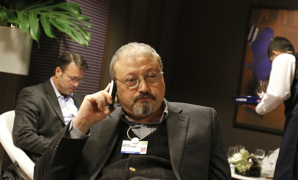 Jamal Khashoggi left Saudi Arabia over fears of the new government’s crackdown on critical voices (AP)